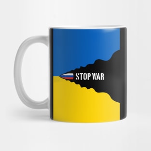 Concept stop the war in Ukraine Mug